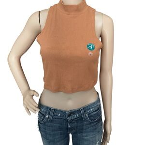 NWT Aeropostale Seriously Soft Solid Ribbed Racerback Tank Sz  LG